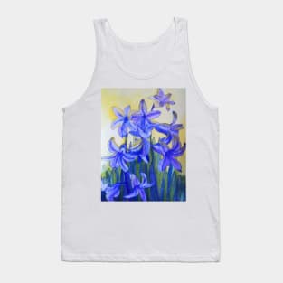 Bluebells watercolour painting Tank Top